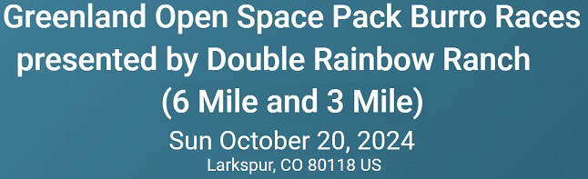 Greenland Open Space Pack Burro Race